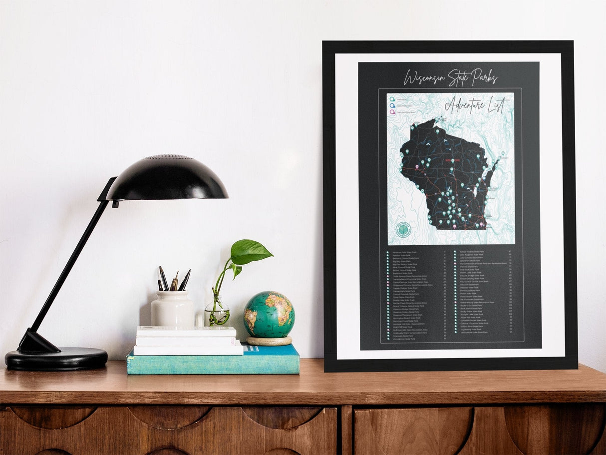 POSTER - Wisconsin State Parks Adventure List