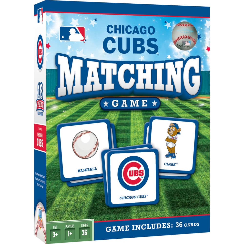 Chicago Cubs Matching Game