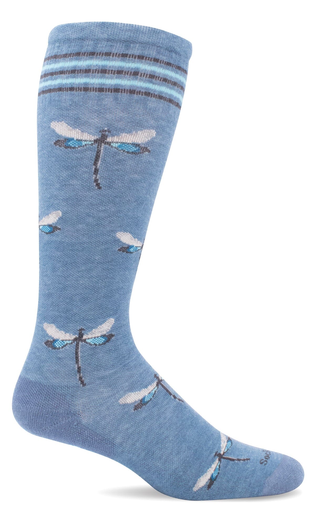 Sockwell Calcetines de compresión graduados moderados Dragonfly para mujer