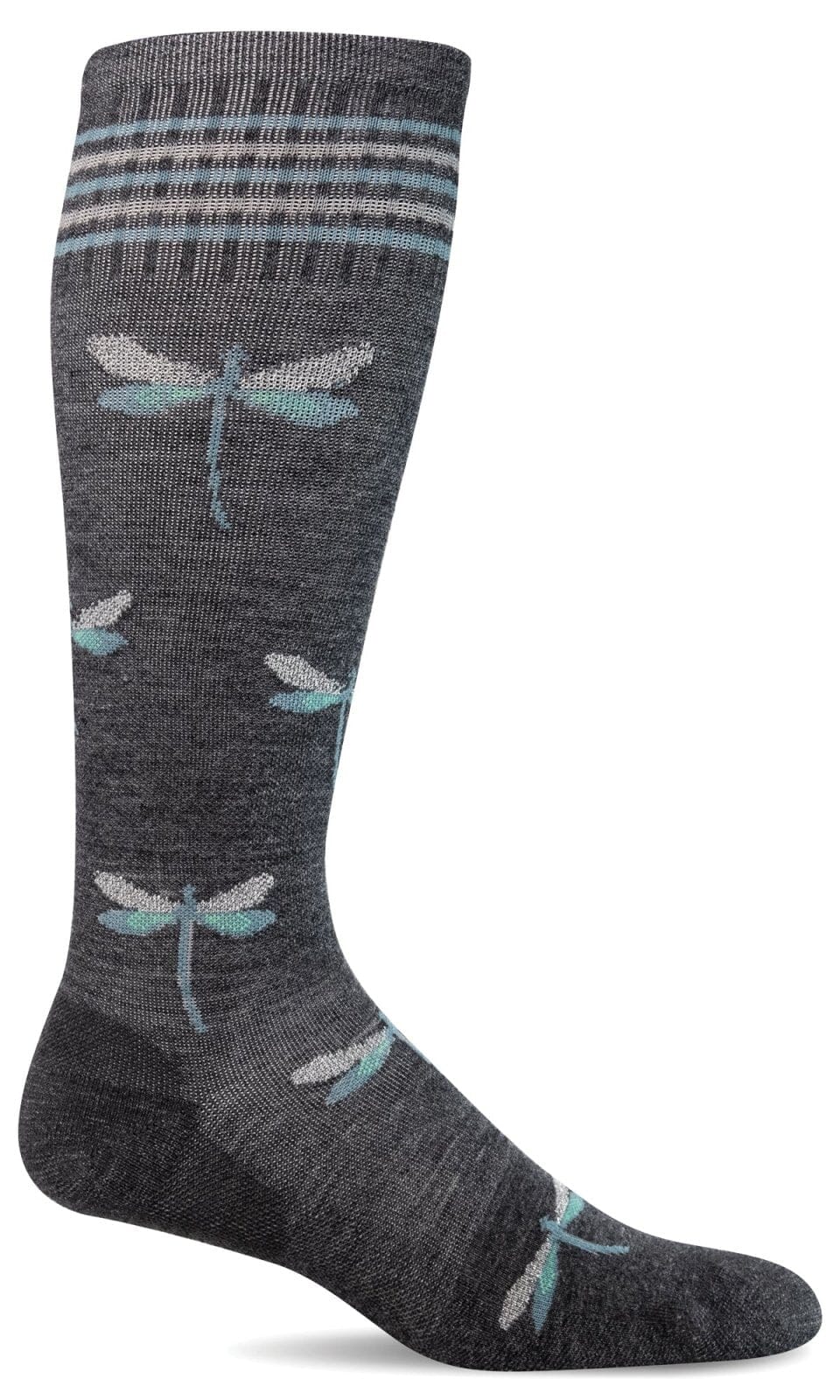 Sockwell Calcetines de compresión graduados moderados Dragonfly para mujer