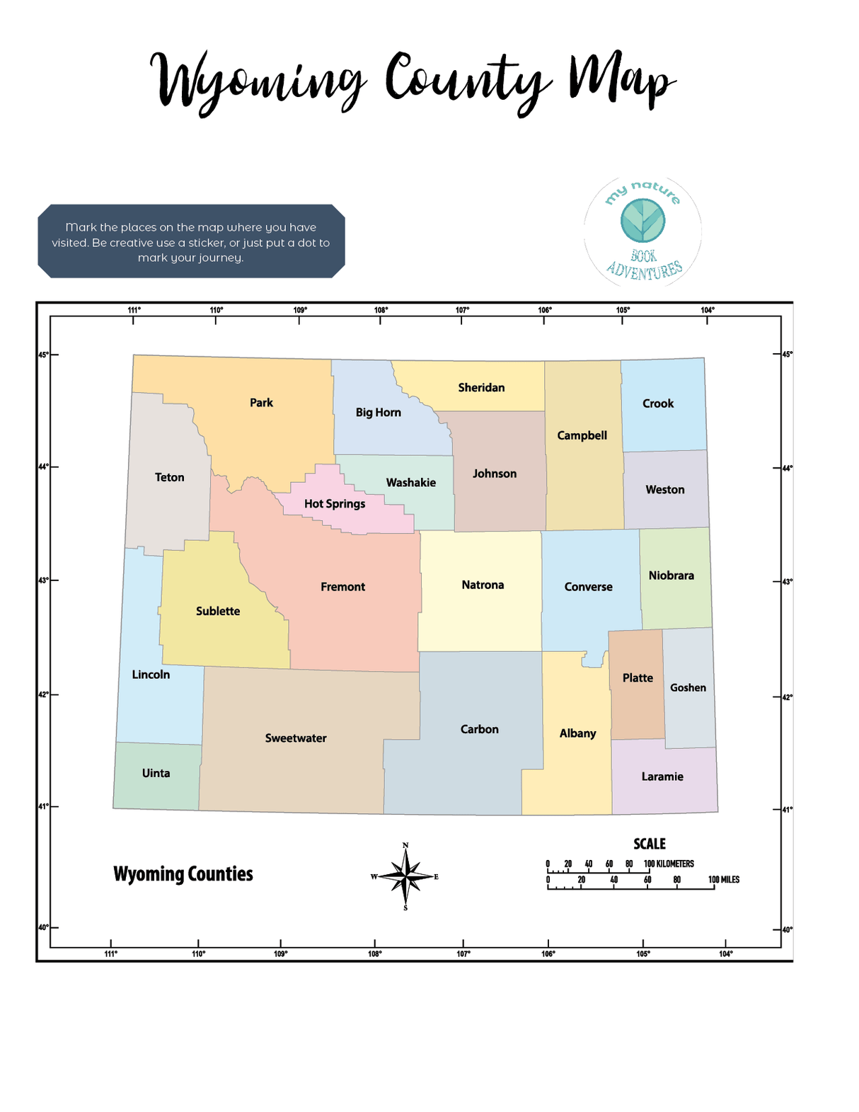 Wyoming State Parks - Adventure Planning Journal