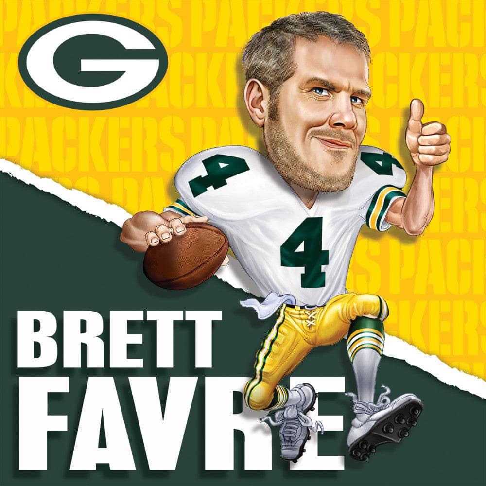 All-Time Greats Green Bay Packers - Brett Favre 100 Piece Jigsaw Puzzle