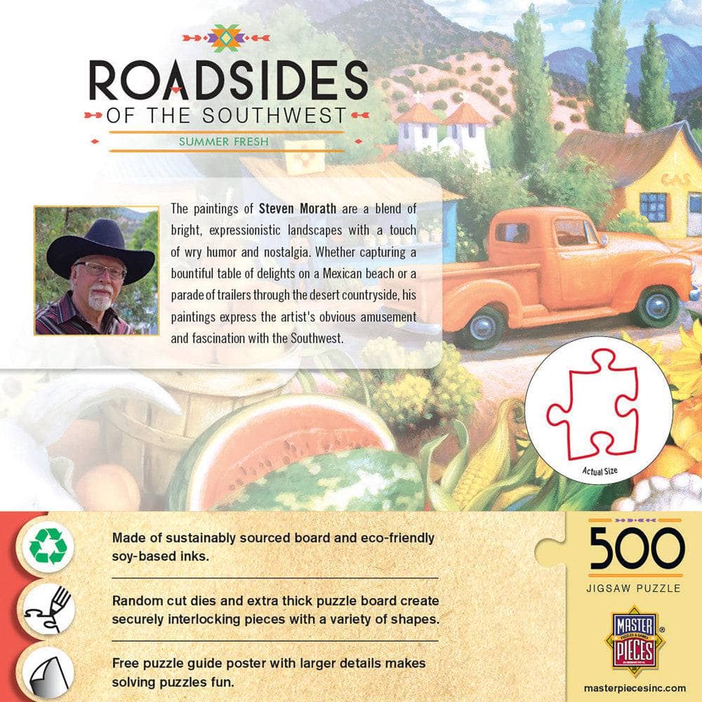Roadsides of the Southwest - Summer Fresh 500 Piece Jigsaw Puzzle