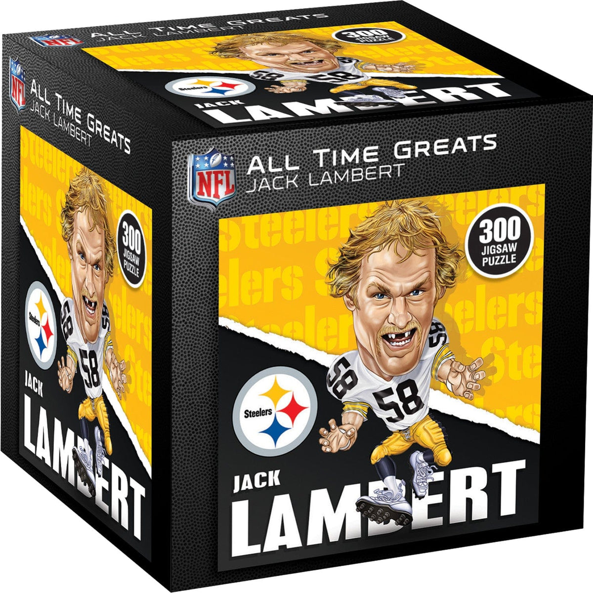 All-Time Greats Pittsburgh Steelers - Jack Lambert 300 Piece Jigsaw Puzzle