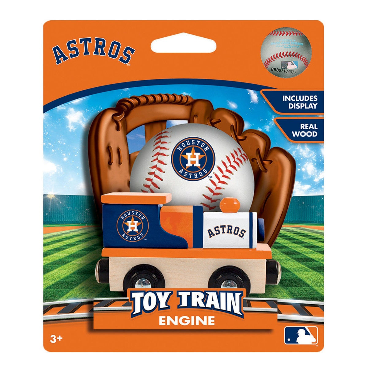 Houston Astros Toy Train Engine