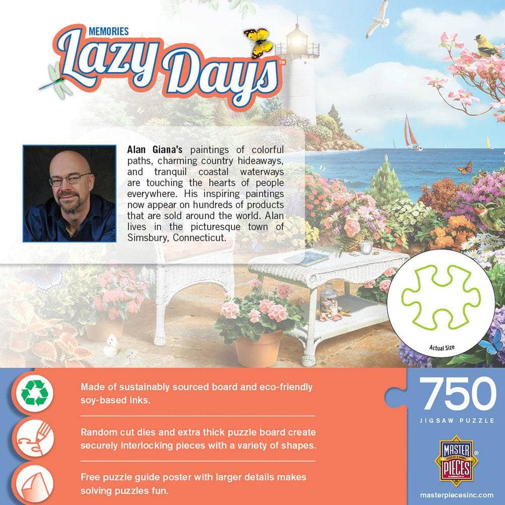 Lazy Days - Memories 750 Piece Jigsaw Puzzle