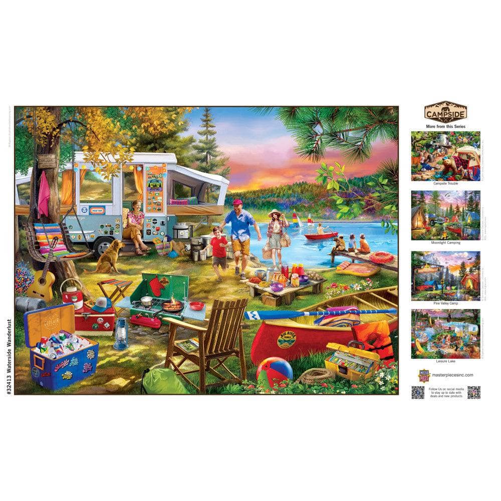 Campside - Waterslide Wanderlust 300 Piece EZ Grip Jigsaw Puzzle