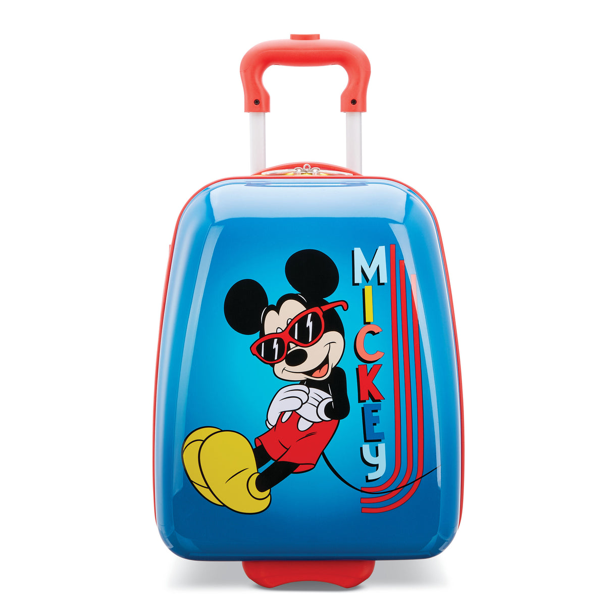 American Tourister Maleta de mano pequeña rígida Mickey Mouse de 18"