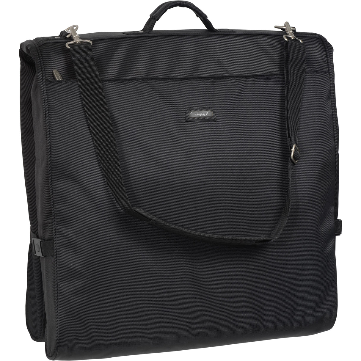45" Premium Framed Garment Bag with Shoulder Strap and Multiple Pockets by WallyBags
