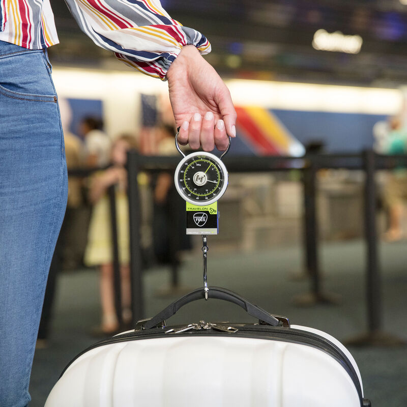 Stop & Lock Luggage Scale with Tape Measure by Travelon (19325)