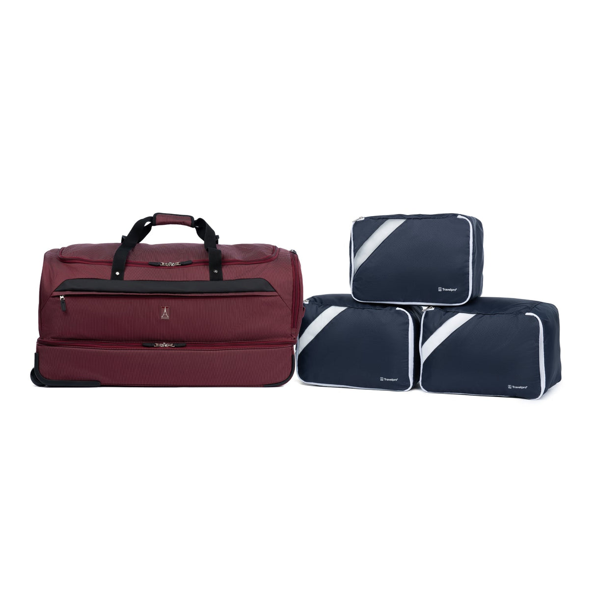 Roadtrip Collection 30" Drop-Bottom Rolling Duffel with Packing Cubes (4152130) by Travelpro