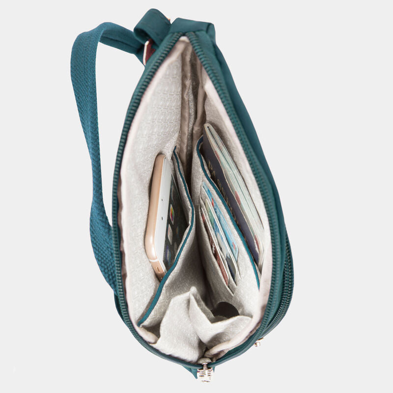 Anti-Theft Essentials Collection Mini Asymmetric Crossbody by Travelon (43485)