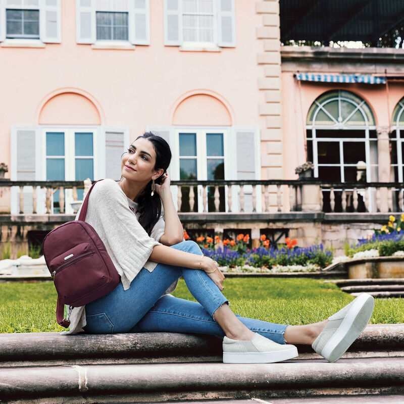 Anti-Theft Essentials Collection Small Backpack by Travelon (43488)