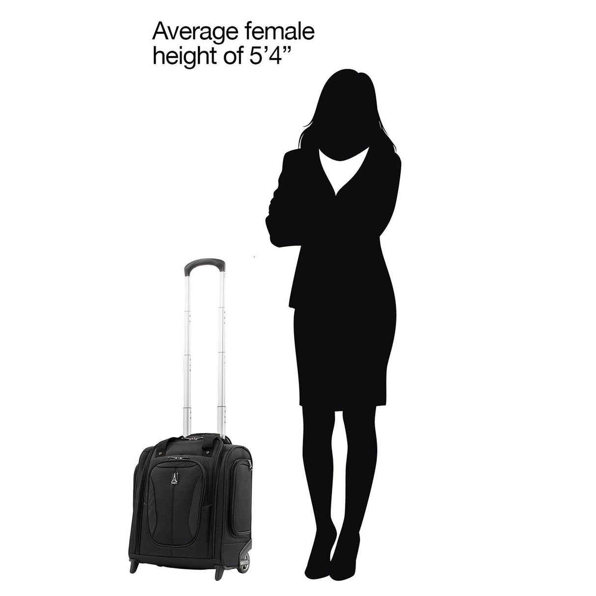 Tourlite Collection Rolling Underseat Carry-on (TP8008S77) by Travelpro