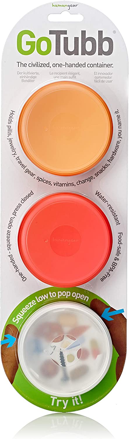 GoTubb Medium Containers (3 pack) by humangear