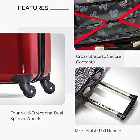 American Tourister 21" Mickey Mouse Hardside Spinner Bag