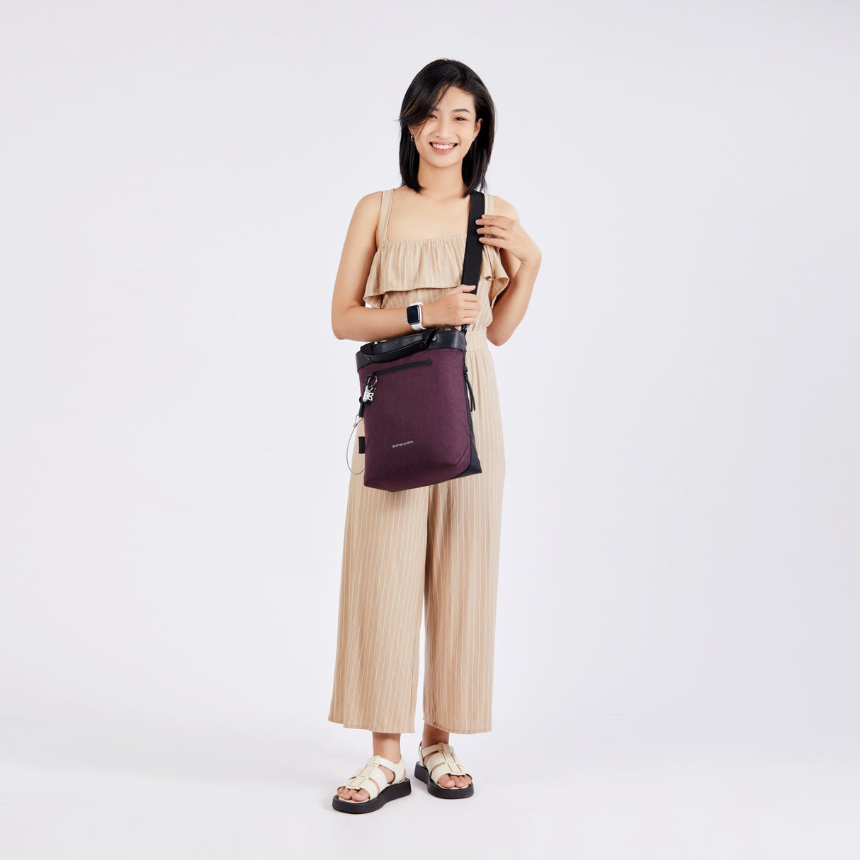 Geo Anti-Theft Convertible Crossbody Tote by Sherpani