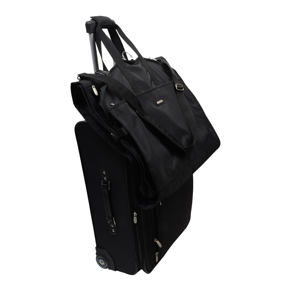 66” Premium Tri-Fold Travel Bag with Multiple Pockets and Shoulder Strap by WallyBags