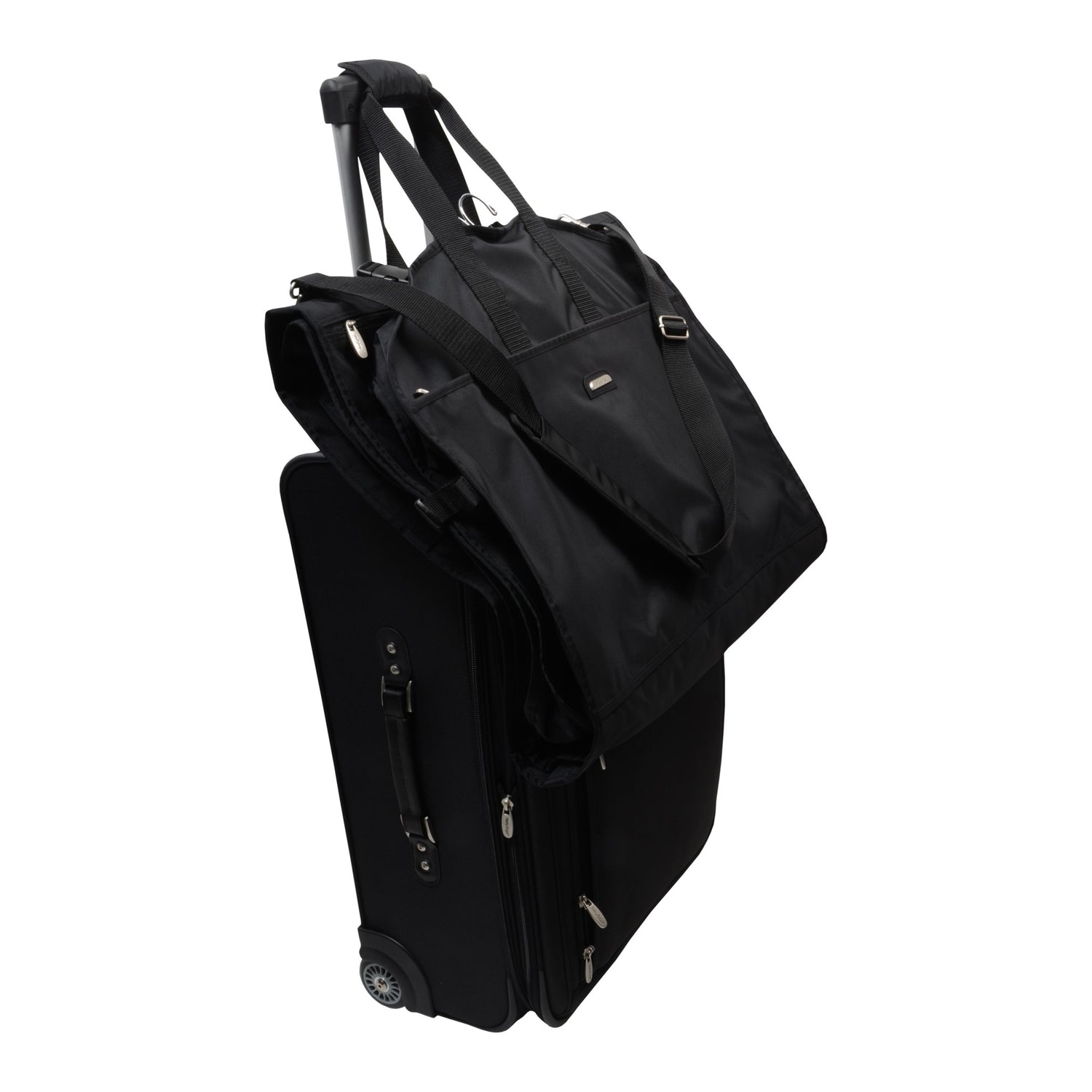 66” Premium Tri-Fold Travel Bag with Multiple Pockets and Shoulder Strap by WallyBags