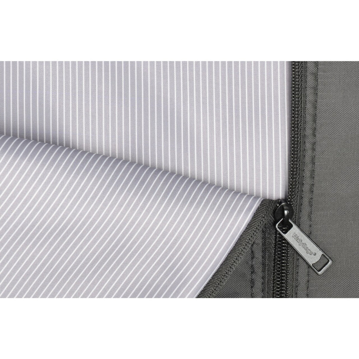 52" Premium Garment Bag with Pockets and Pinstripe Lining by WallyBags