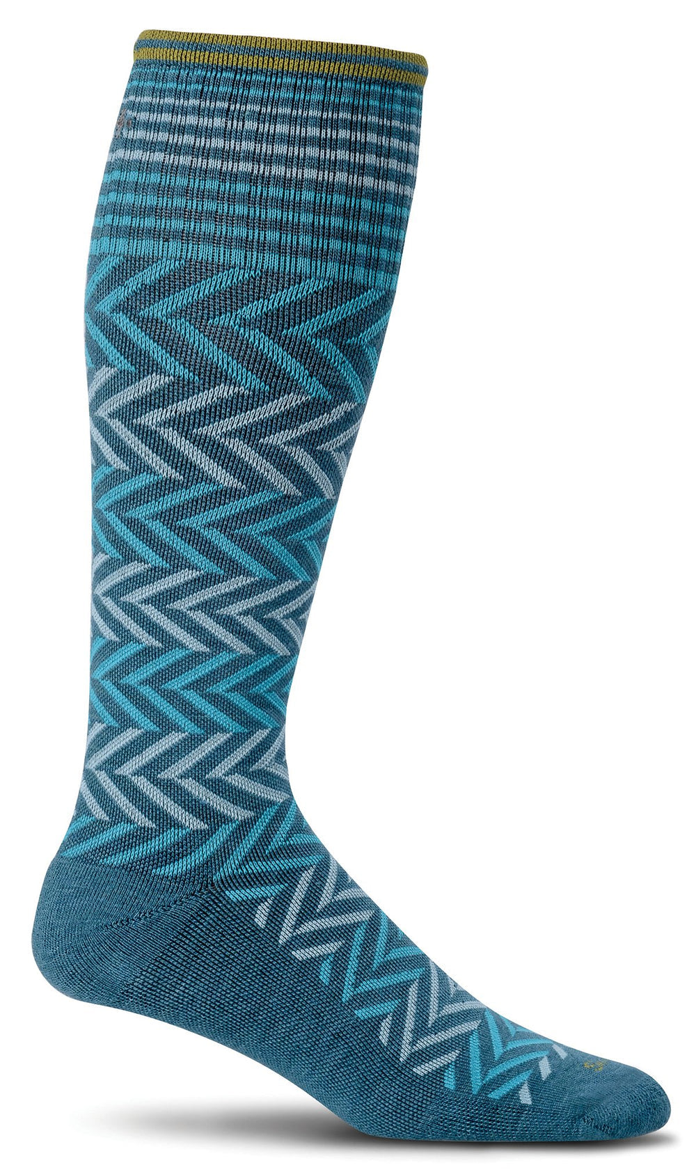 Women's Chevron | Moderate Graduated Compression Socks by Sockwell
