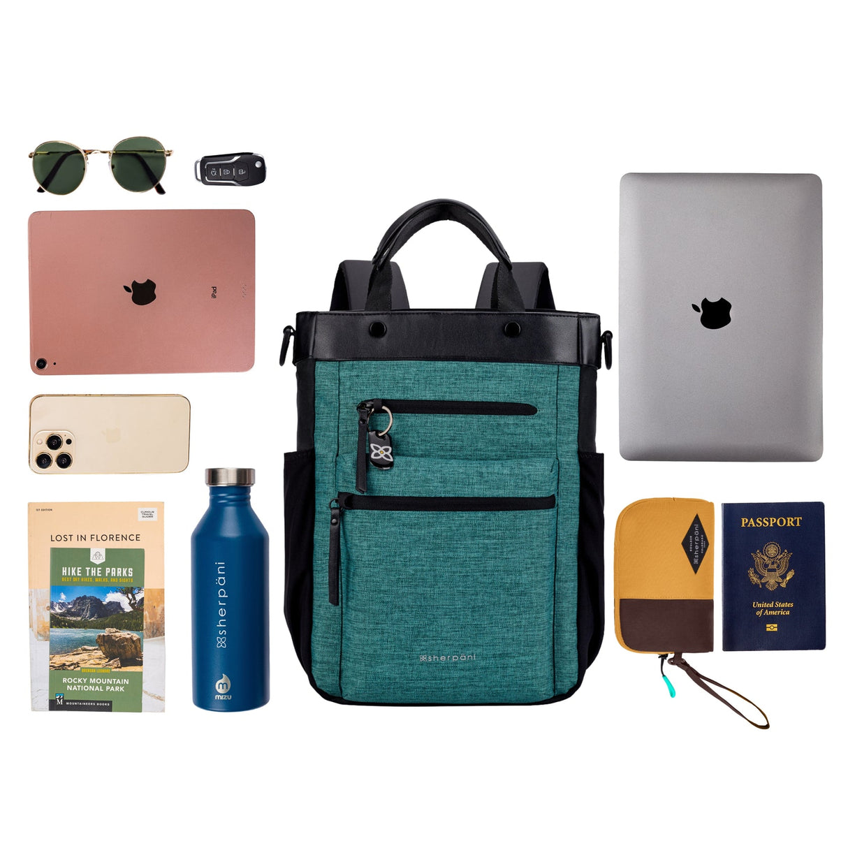 Soleil Anti-Theft Convertible Crossbody/Tote/Backpack