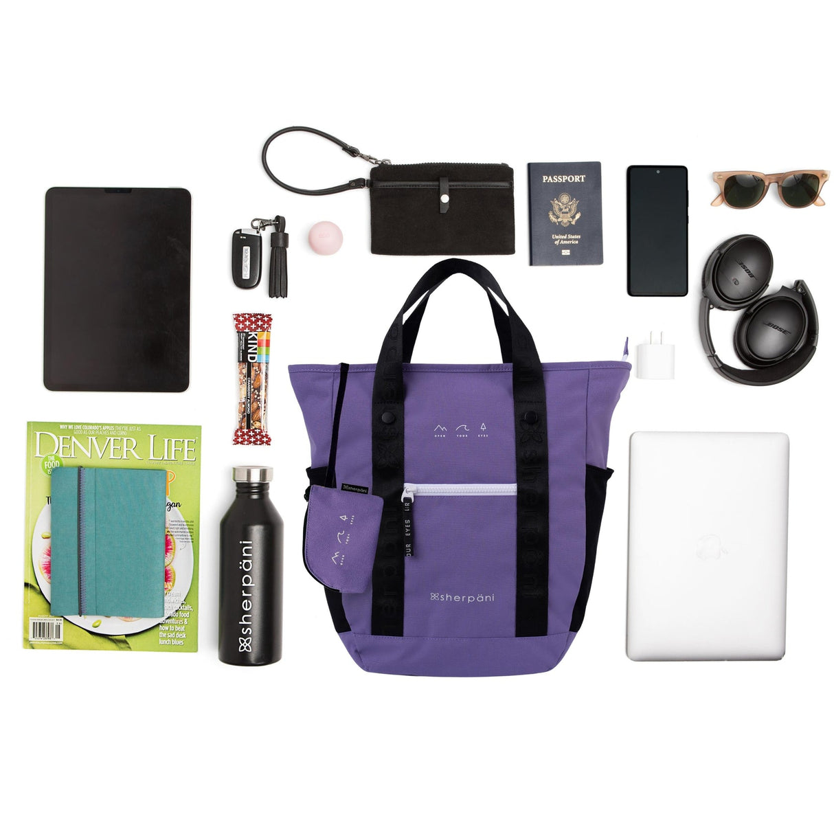 Via Bolso/mochila grande de Sherpani