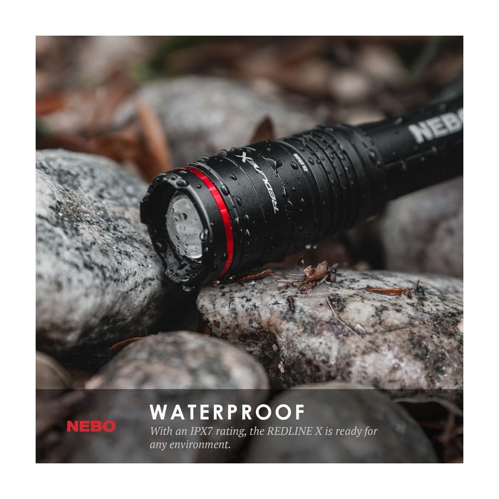 Nebo Redline X 1800 lúmenes, Linterna Recargable