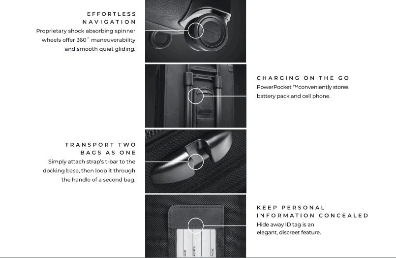 Baseline Collection Global/International Carry-On Spinner Luggage by Briggs & Riley