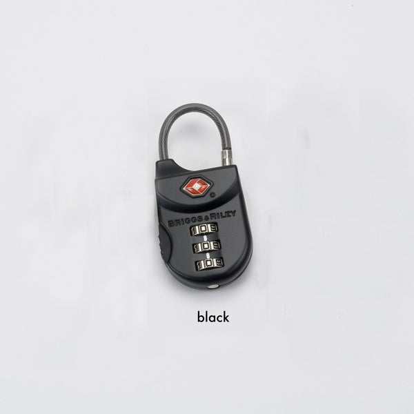 Travel Basics TSA Combination Cable Lock by Briggs & Riley
