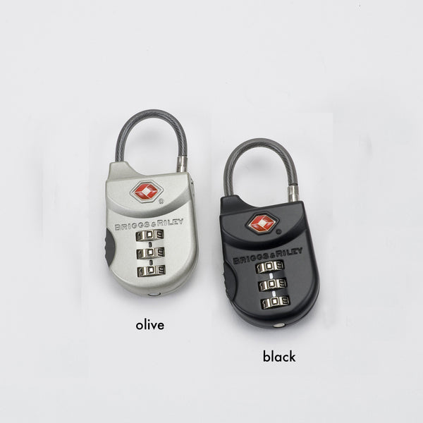 Travel Basics TSA Combination Cable Lock by Briggs & Riley