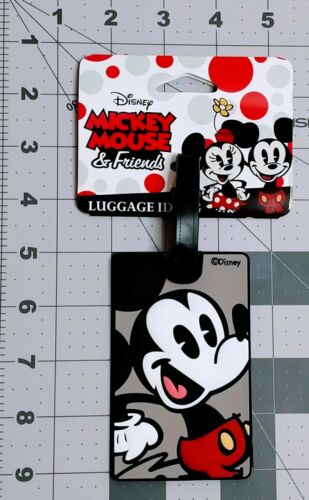 Mickey and Minnie Mouse Square Luggage Tags by American Tourister