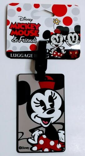Mickey and Minnie Mouse Square Luggage Tags by American Tourister