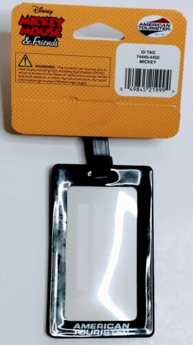 Mickey and Minnie Mouse Square Luggage Tags by American Tourister