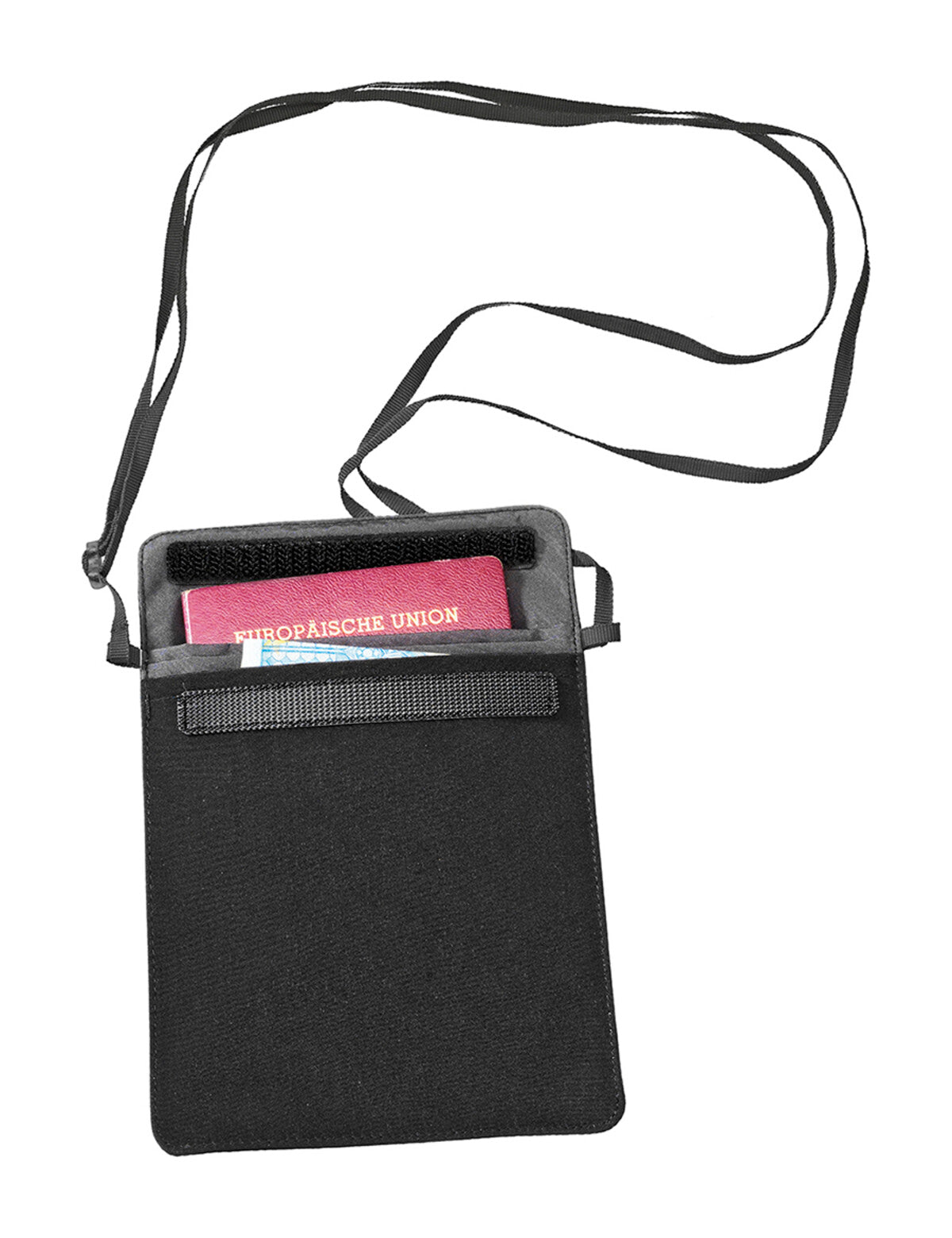 Silk Secret Passport Neck Wallet by Cocoon