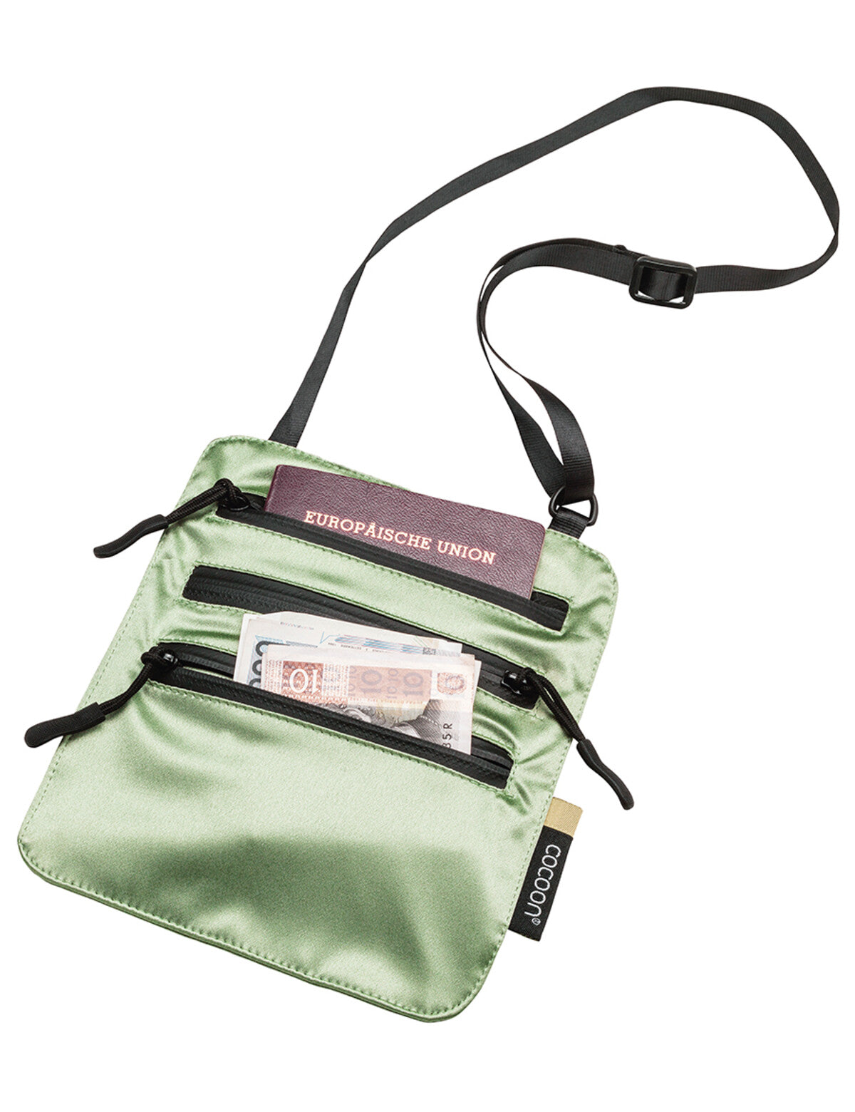 Silk Secret Neck Wallet by Cocoon