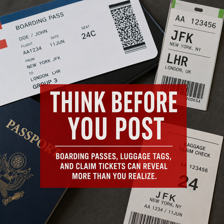Never Post These Pictures When Traveling