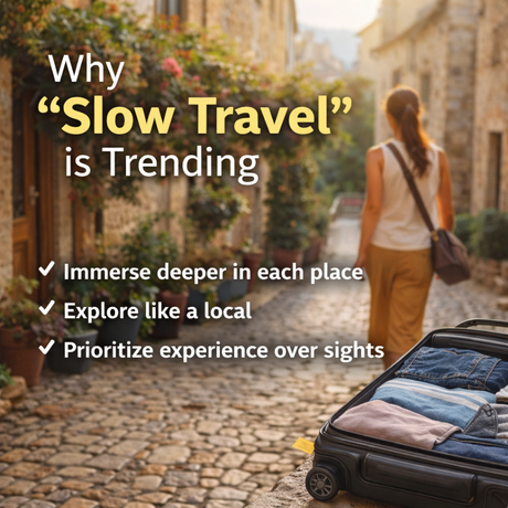 Why “Slow Travel” Is One of the Biggest Trends Right Now