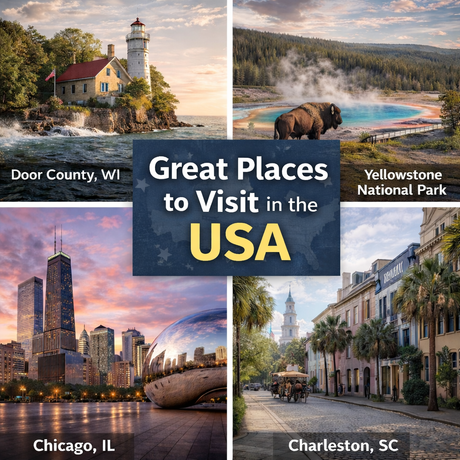 5 Great Places to Visit in the USA (Including Hidden Gems &amp; Midwest Favorites)