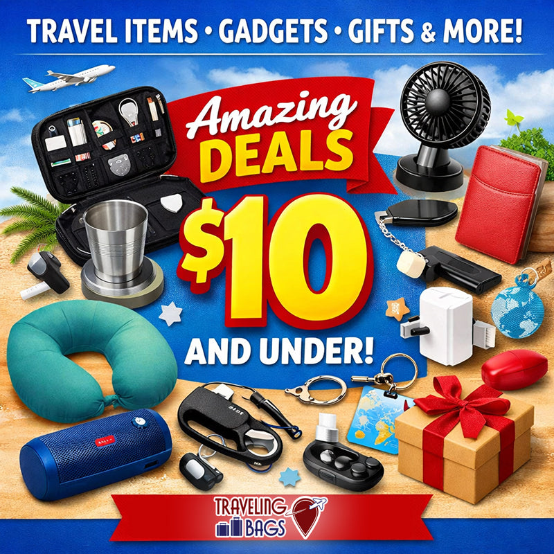 Travel Items all $10 and Less