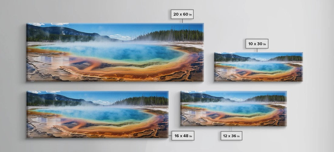 NuevArt City and Landscape Panoramic Art Prints – Traveling Bags