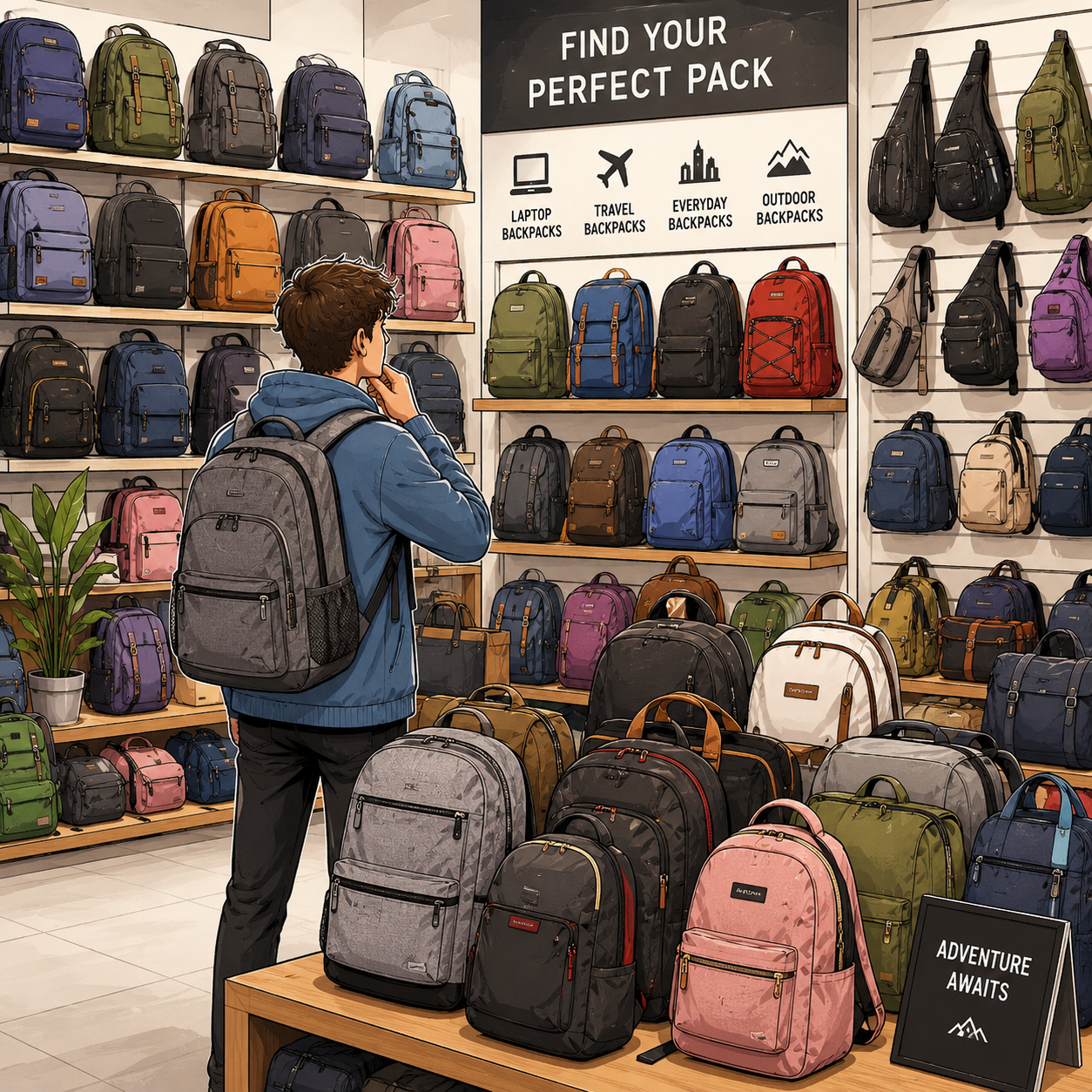 Backpacks & More Backpacks