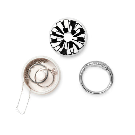 Sports - Lion Latch  Traveling Jewelry Holder Storage, Pill Box Keychain Container. As Seen on Shark Tank.