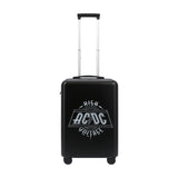 AC/DC 22.5" Spinner Suitcase Black Carry-On Luggage