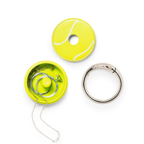 Sports - Lion Latch  Traveling Jewelry Holder Storage, Pill Box Keychain Container. As Seen on Shark Tank.