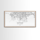 Las Vegas City Map, Nevada Map, Map Art, Modern Art, Wall Art, Canvas Art, Rustic Wall Décor, Minimalist Wall Art, Anniversary Gift, Office