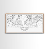 New York City Map, New York Art, Map Art, Minimalist Wall Art, Wall Art, Canvas Art, Bar Cart Wall Art, Teen Room Décor, Best Gifts For Her