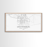 Saint Petersburgh City Map, Russia Art, Map Print, Minimalist Wall Art, Wall Art, Canvas Art, European Wall Art, Home Décor Prints, Office