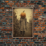 Halloween Wall Art, Spooky Art Print, Dark Art Print, Creepy Wall Art, Canvas Print, Wall Art, Vertical Print, Home Decor, Wall Decor