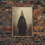 Horror Art Print, Dark Art Print, Witch Wall Decor, Gothic Wall Decor, Canvas Print, Wall Art, Vertical Print, Home Decor, Wall Decor